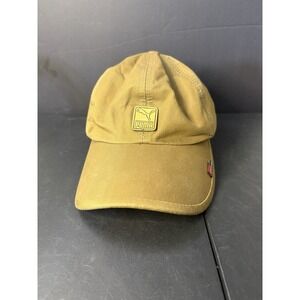 Puma Brown Adjustable Baseball Golf Cap One Size Fits Most